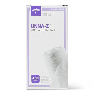 DISCMedline Unna-Z Zinc Oxide Compression Bandage, 4" x 10 yd