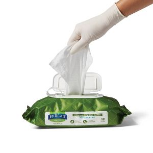 DISCFitRight Aloe Fragrance-Free Quilted Wet Wipes - 48 ct