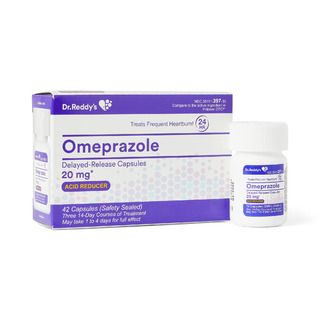 DISCDr. Reddy's Delayed-Release Omeprazole, Capsule, 20 mg - 42 ct