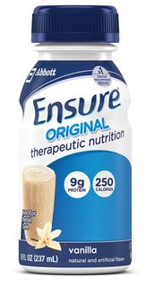 DISCEnsure Original Nutrition Shakes, Vanilla, 8 fl oz - 24 ct