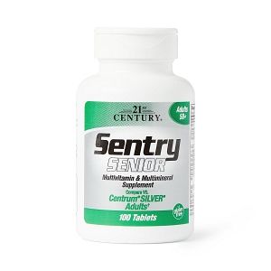 DISC21st Century Sentry Senior Multivitamin & Minerals Tablet - 100 ct