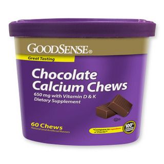 DISCGoodsense® Calcium Chew, Chocolate - 60 ct