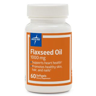 DISCMedline Flaxseed Oil Softgel, 1,000 mg - 60 ct