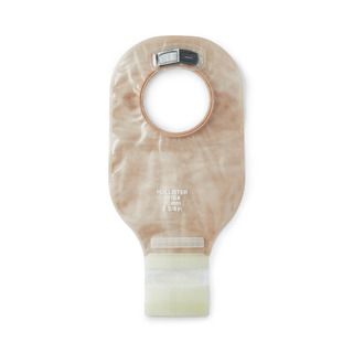 DISCHollister New Image Lock 'n Roll Drainable Pouch, Filter, Transparent, 2.75" Flange - 10 ct