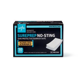 DISCMedline Sureprep No-Sting Skin Protective Barrier, Wipe - 50 ct