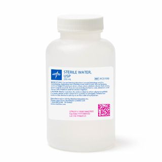 DISCMedline Sterile Water Solution - 250 mL