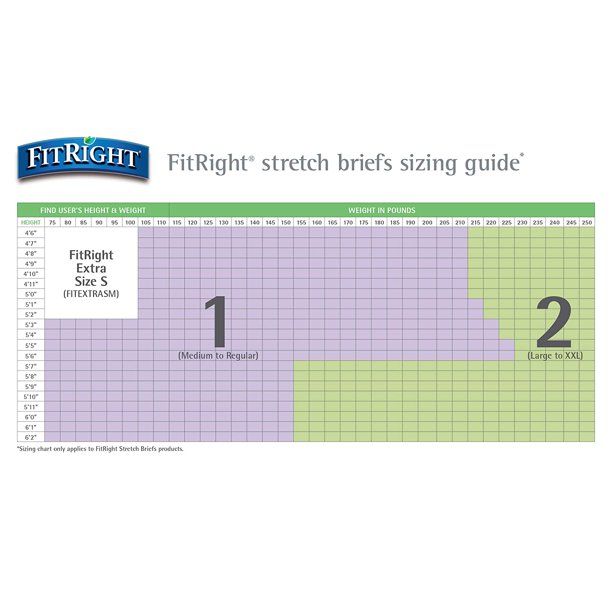 DISCFitRight Stretch Ultra Incontinence Briefs With Tab Closure, L/2XL - 80 ct