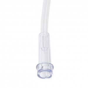 DISCMedline Clear Crush-Resistant Oxygen Tubing, Standard Connector - 25'