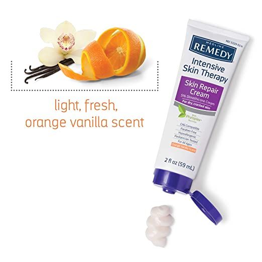 DISCMedline Remedy Intensive Skin Therapy Skin Repair Cream, Orange vanilla Scent - 2 oz