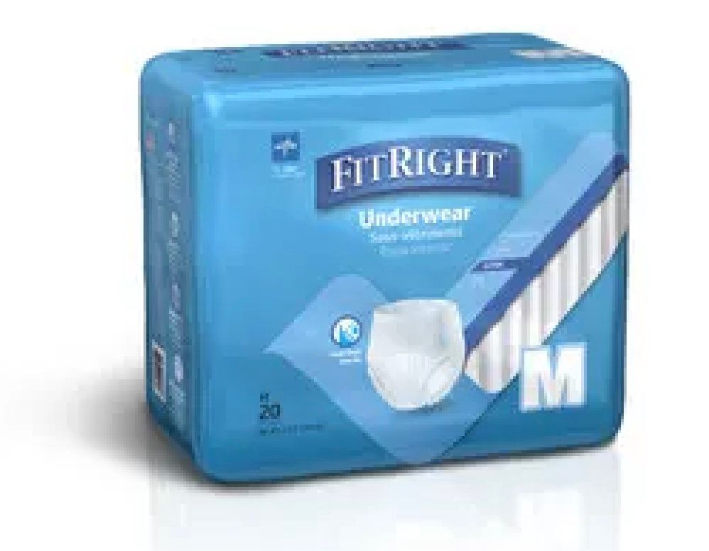 DISCFitRight Ultra Adult Incontinence Underwear, M - 80 ct