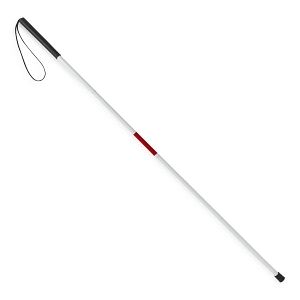 DISCMedline Cane for the Visually Impaired - White
