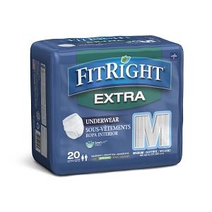 DISCFitRight Extra Protective Underwear, M - 80 ct