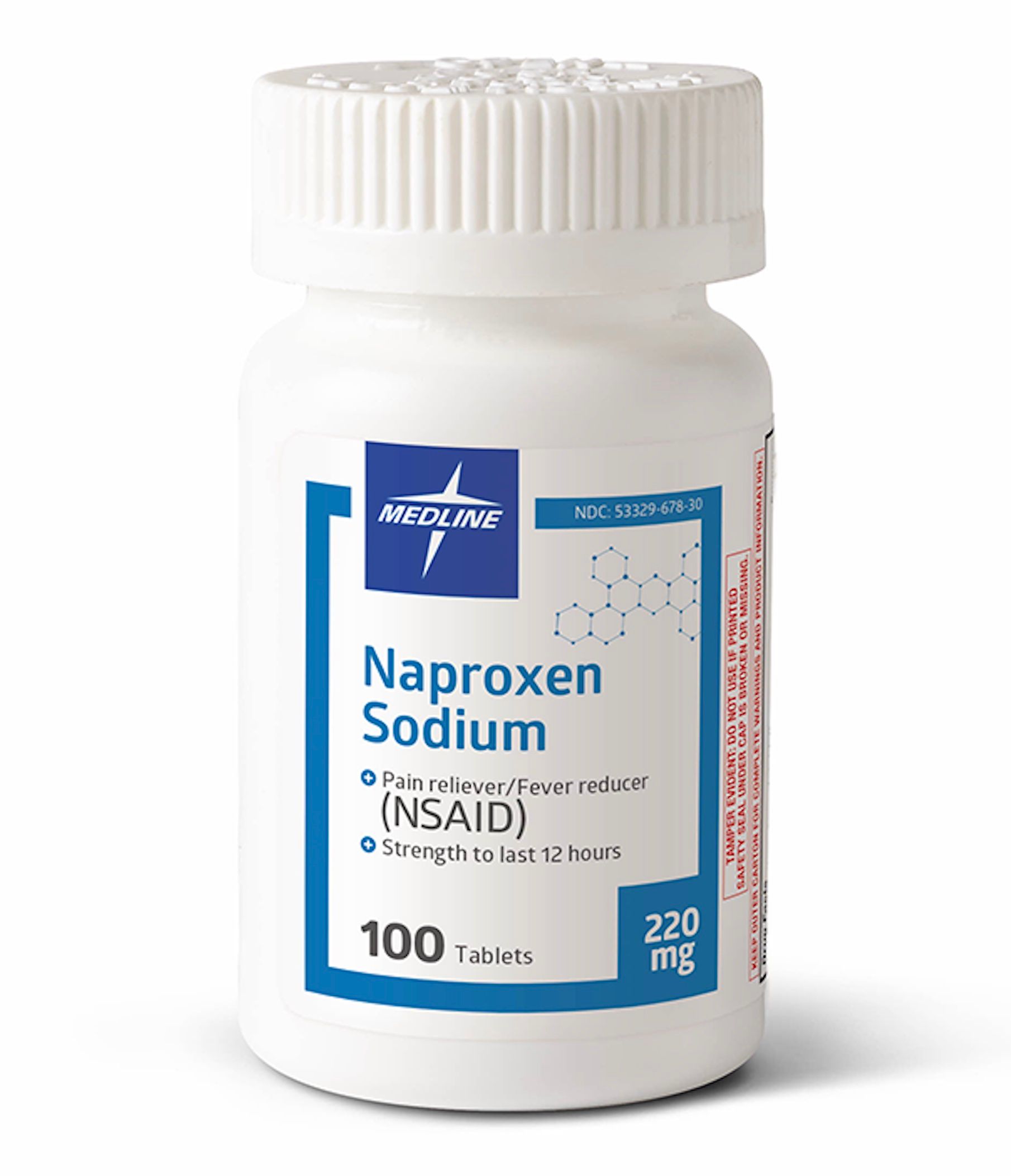 DISCMedline Naproxen Sodium Tablets, 220 mg - 100 ct