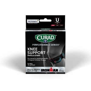 DISCCurad Performance Series Patella Strap Knee Support, Black - Universal