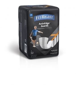 DISCFitRight Active Bladder Control Guards For Men, 6" x 11" -  208 ct