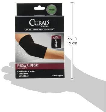DISCCurad Pull Over Elbow Supports, Universal - Medium