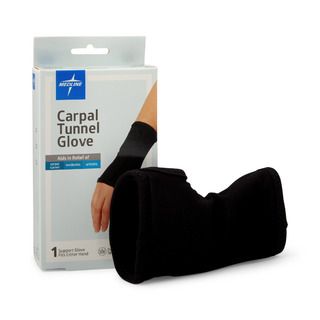 DISCMedline Carpal Tunnel Glove with Flexible Splint - Medium