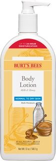 DISCBurt’s Bees®  Body Lotion for Normal to Dry Skin with Milk & Honey - 12 oz