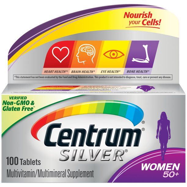 DISCCentrum Silver Women 50+ Multivitamin Tablets - 100 ct