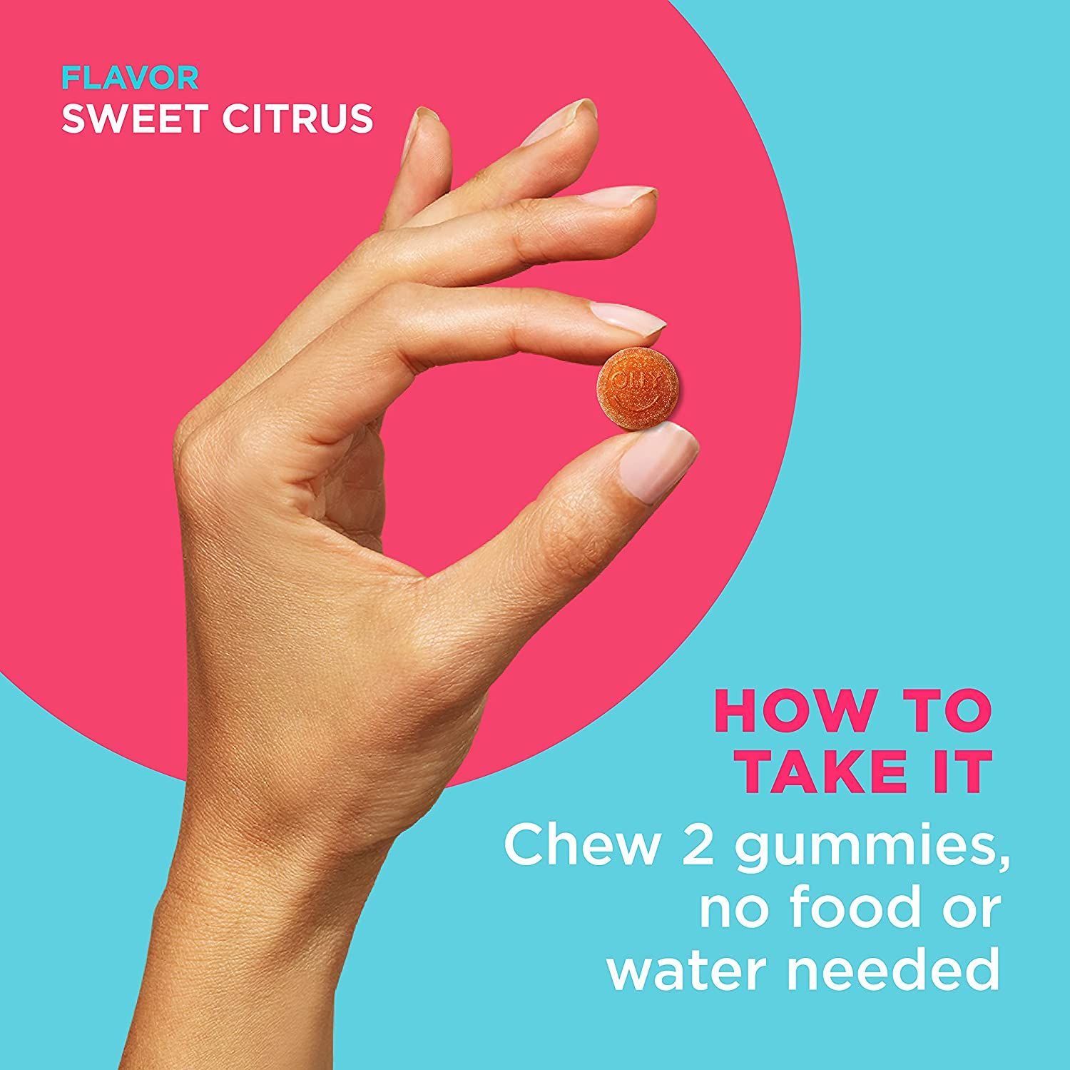 DISCOLLY The Essential Prenatal Vitamin Gummies, Sweet Citrus  - 60 ct