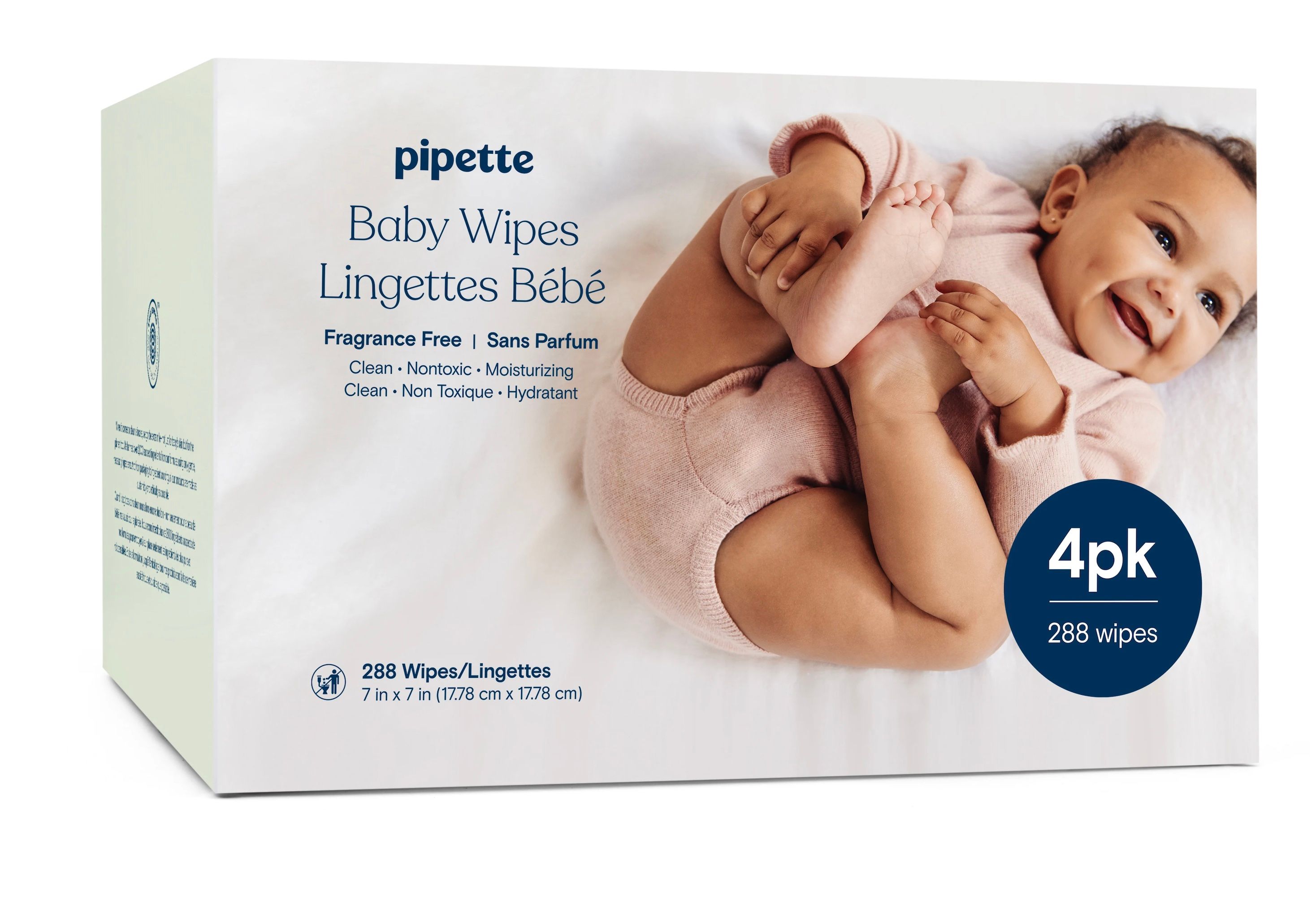 DISCPipette Baby Wipes, 4 pack - 288 ct