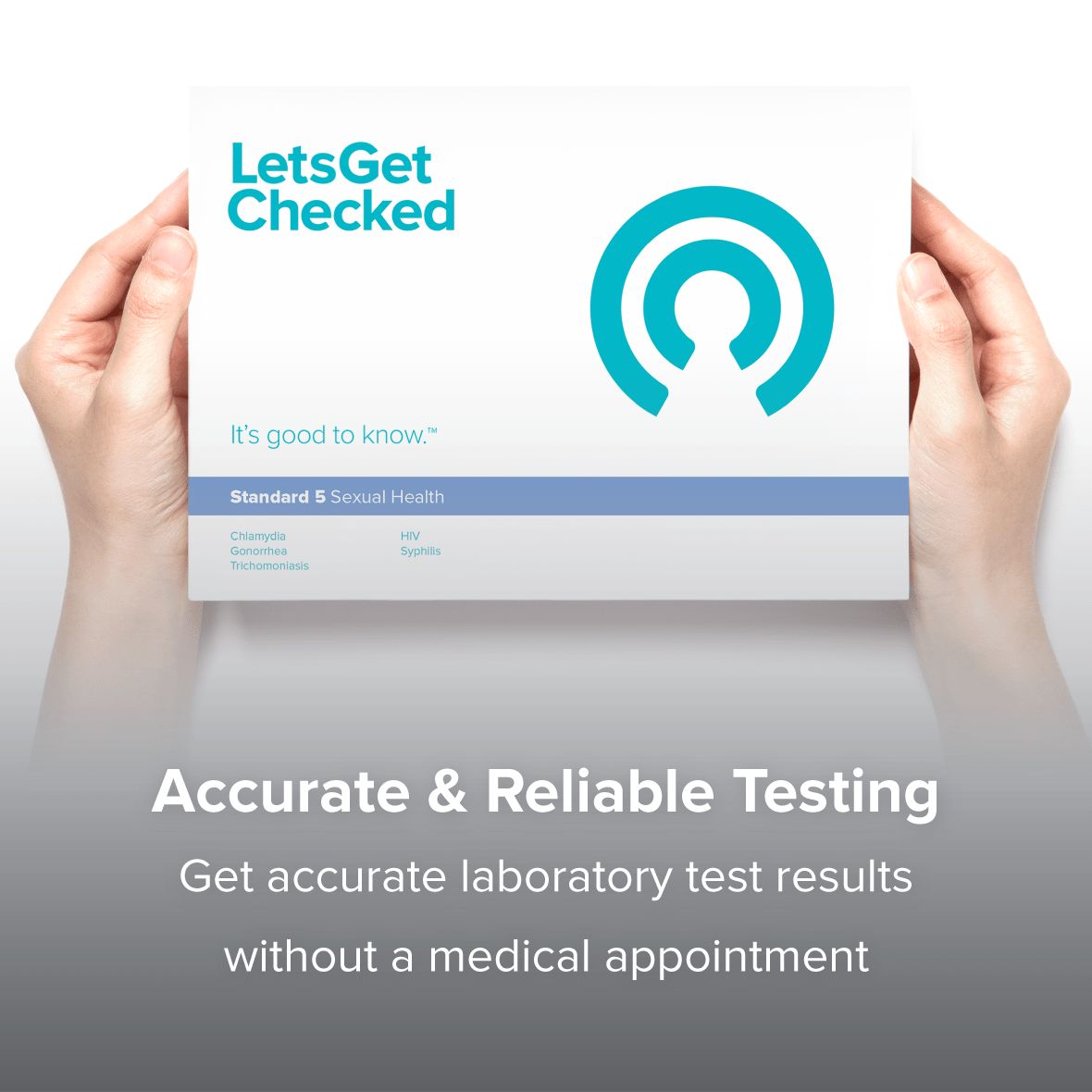 DISCLetsGetChecked Standard 5 at Home STD Test