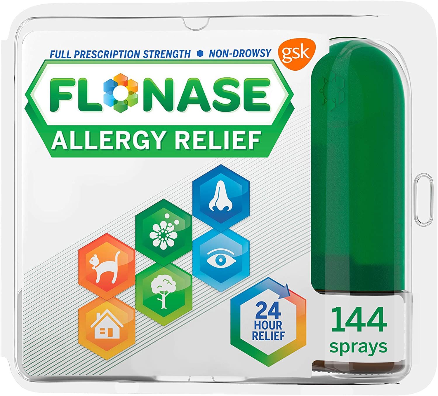 DISCFlonase Allergy 24 Hour Relief Spray - 144 Sprays