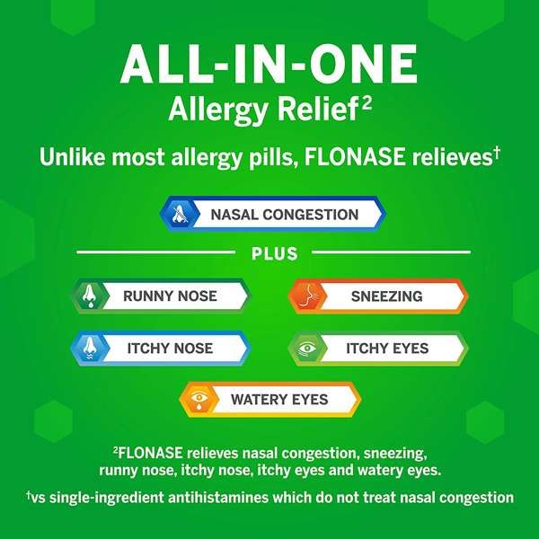 DISCFlonase Allergy 24 Hour Relief Spray - 144 Sprays