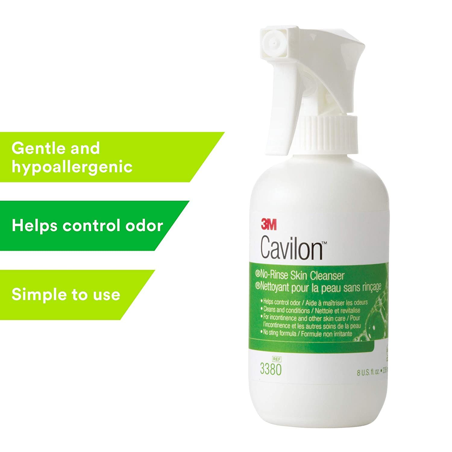 DISCCavilon No-Rinse Skin Cleanser Spray - 8 fl oz