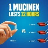 DISCMucinex Expectorant 12 Hour Extended-Release Bi-Layer Tablets - 100 ct