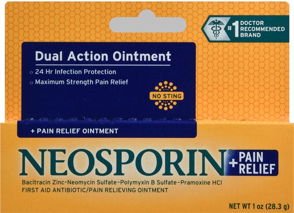 DISCNeosporin + Pain Relief First Aid Antibiotic Ointment - 1 oz