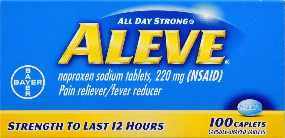 DISCAleve Pain Reliever/Fever Reducer Caplets, 220 mg - 100 ct
