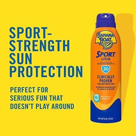 Banana Boat Sport Sunscreen Spray, SPF 30 - 8 fl oz