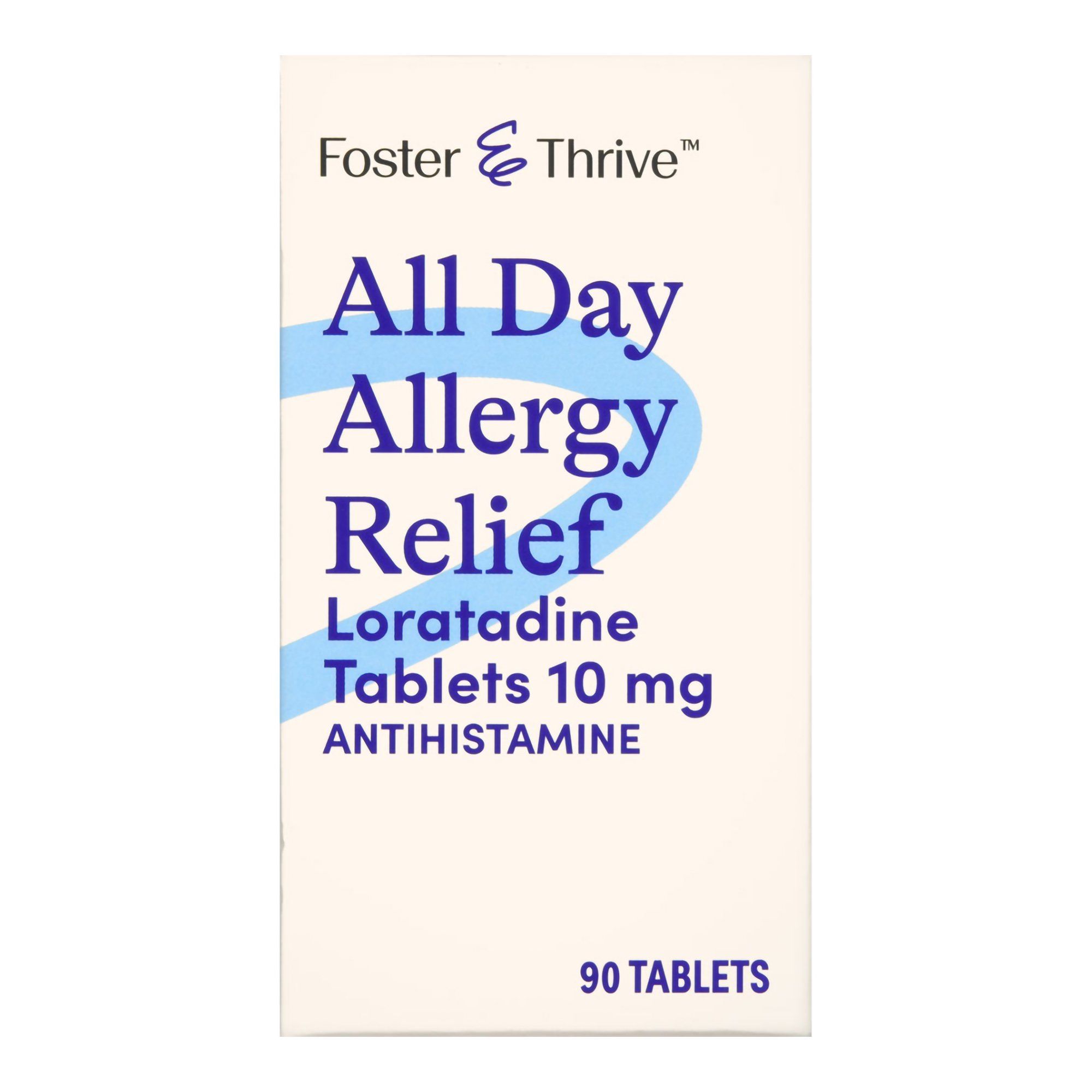 Foster & Thrive All Day Allergy Relief Loratadine Tablets, 10 mg -  90 ct