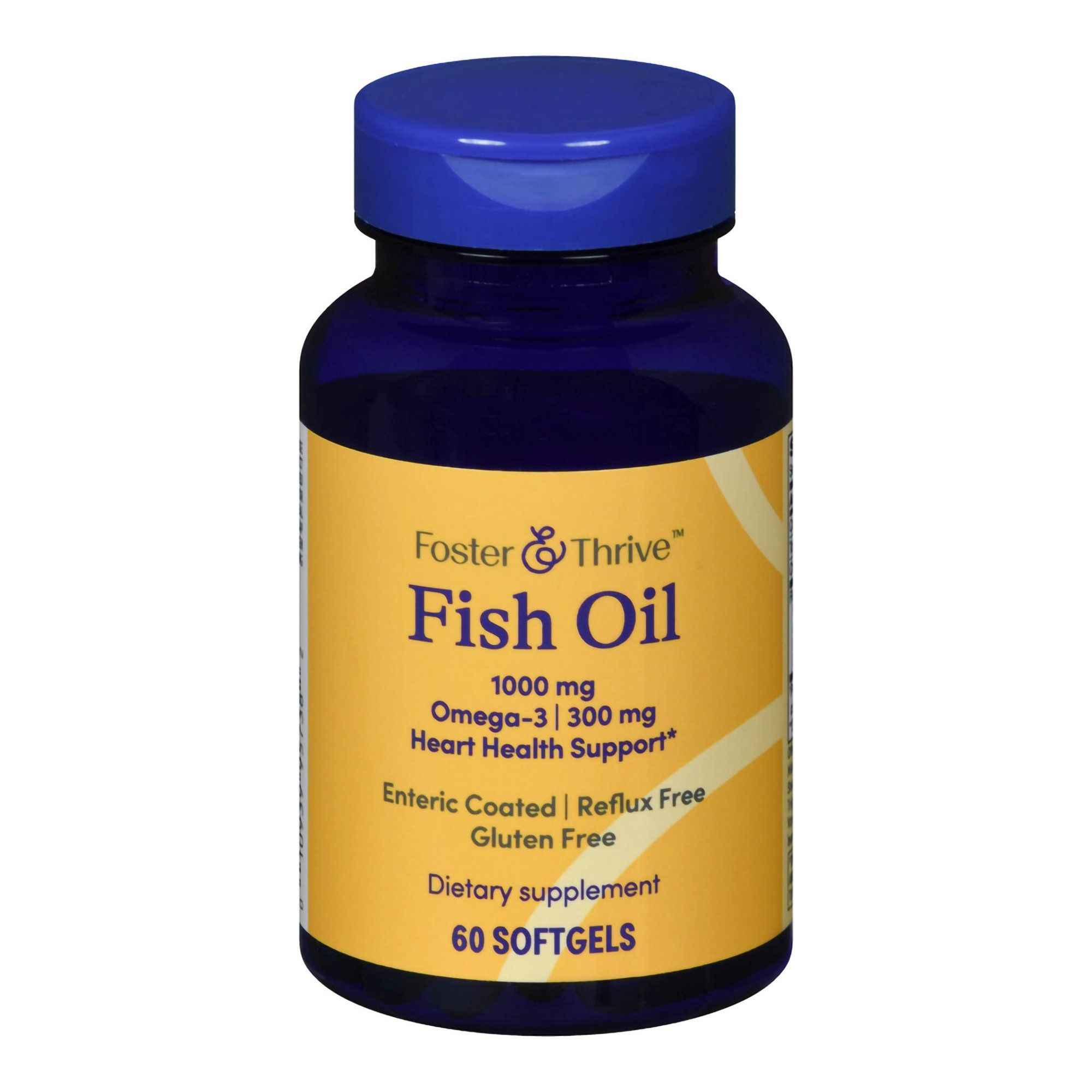 Foster & Thrive Fish Oil Softgel, 1000 mg  - 60 ct