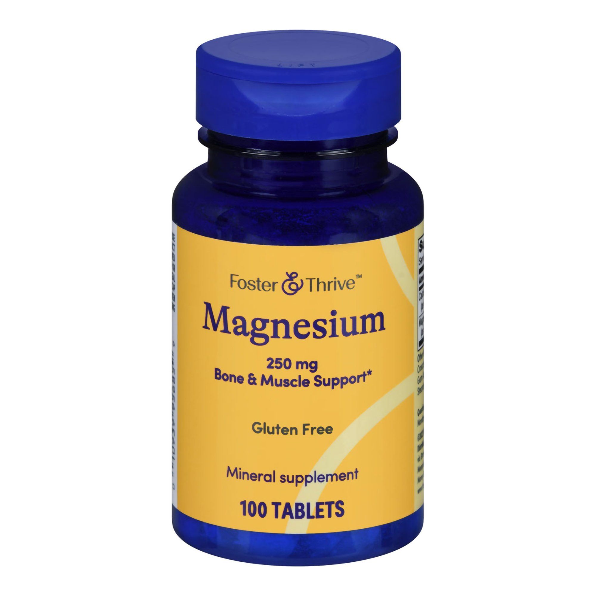 Foster & Thrive Magnesium Tablets, 250 mg  - 100 ct