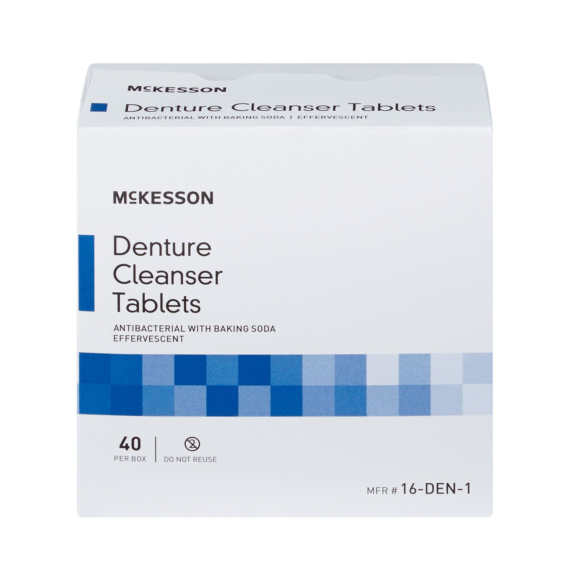 McKesson Denture Cleaner Tablets - 40 ct