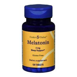 Foster & Thrive Melatonin Natural Sleep Aid Tablet  - 120 ct