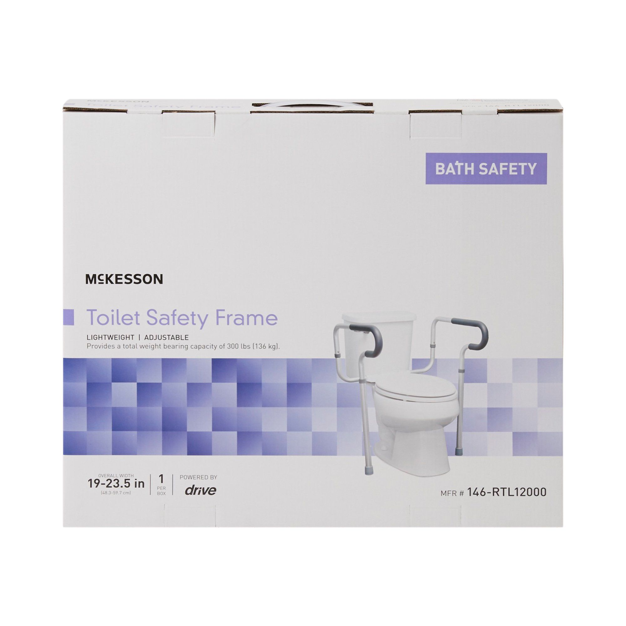 McKesson Toilet Safety Rail | Optum Store