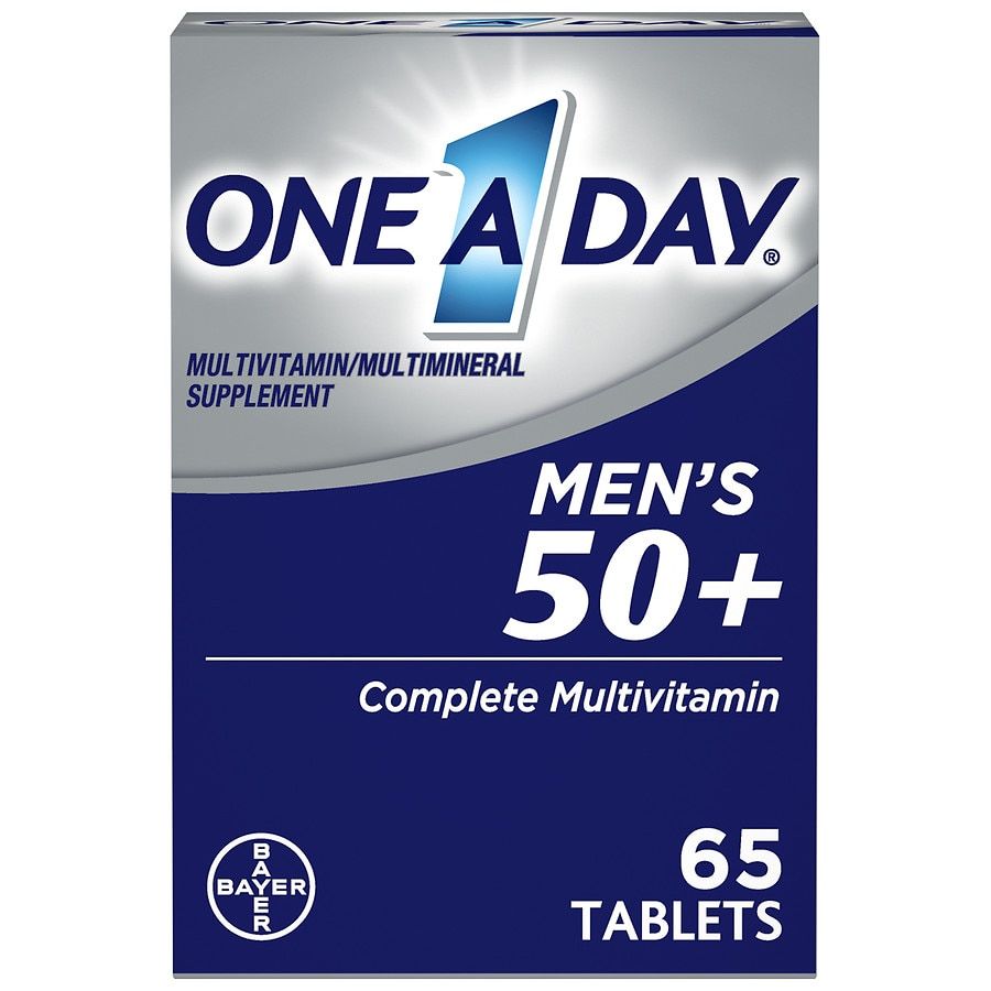 One A Day Men's 50+ Healthy Advantage Multivitamin - 65 ct