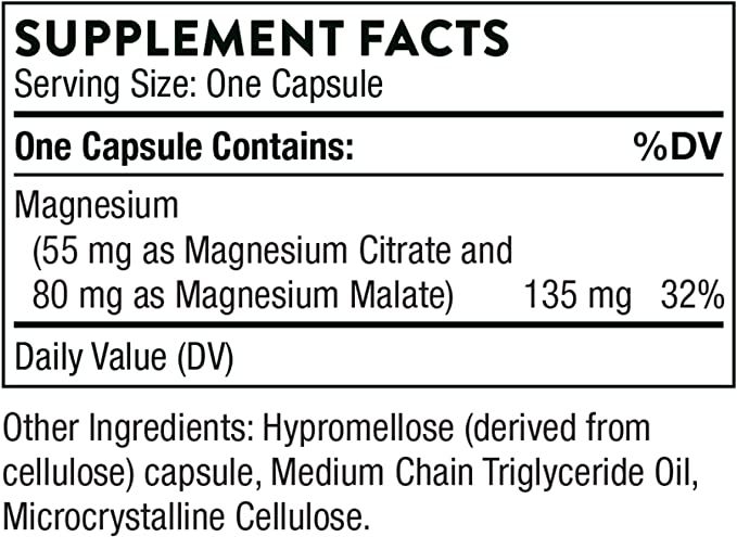 Thorne Magnesium CitraMate™- 90 ct