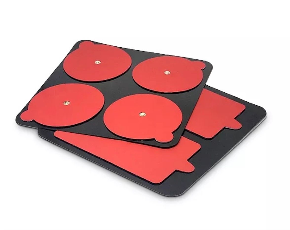 Therabody - PowerDot 2.0 Replacement Electrode Pads - Red