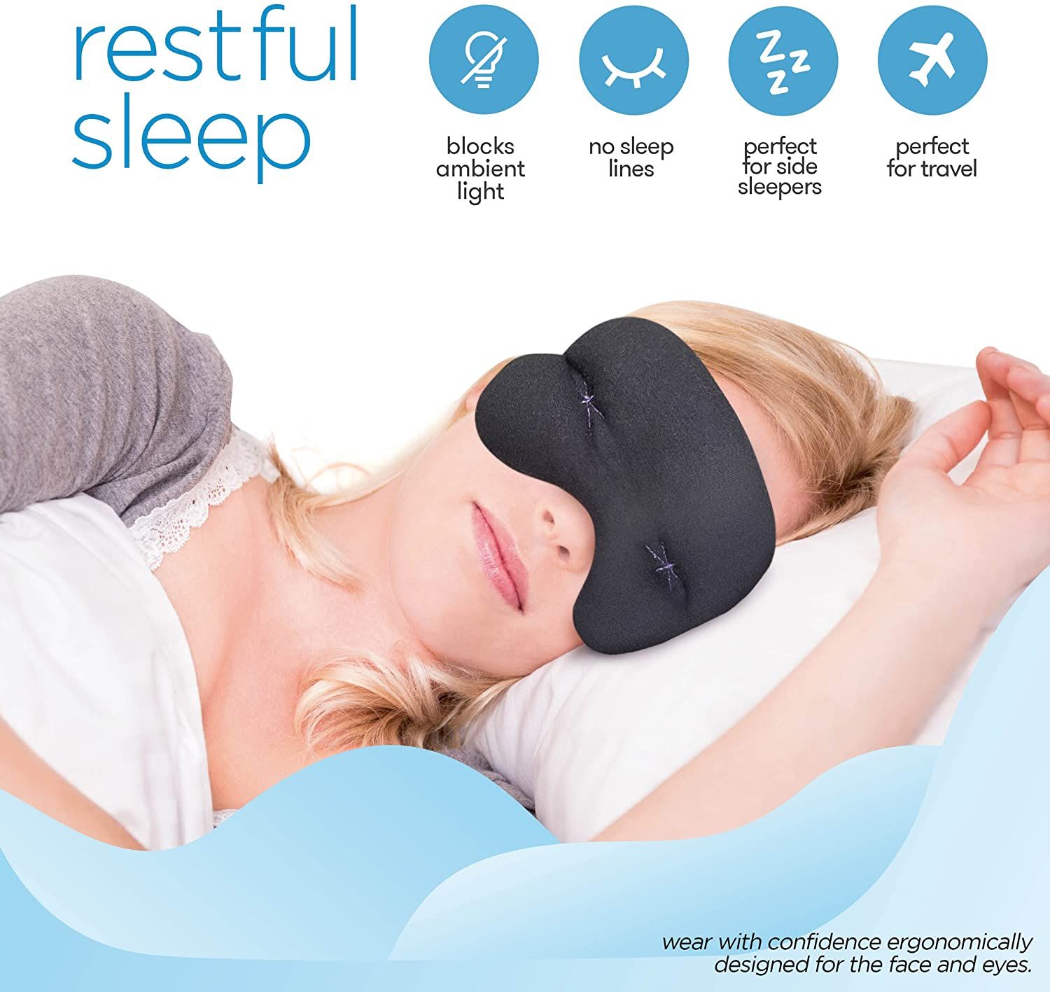 Imak Eye Pillow Pain Relief Mask - 1 ct