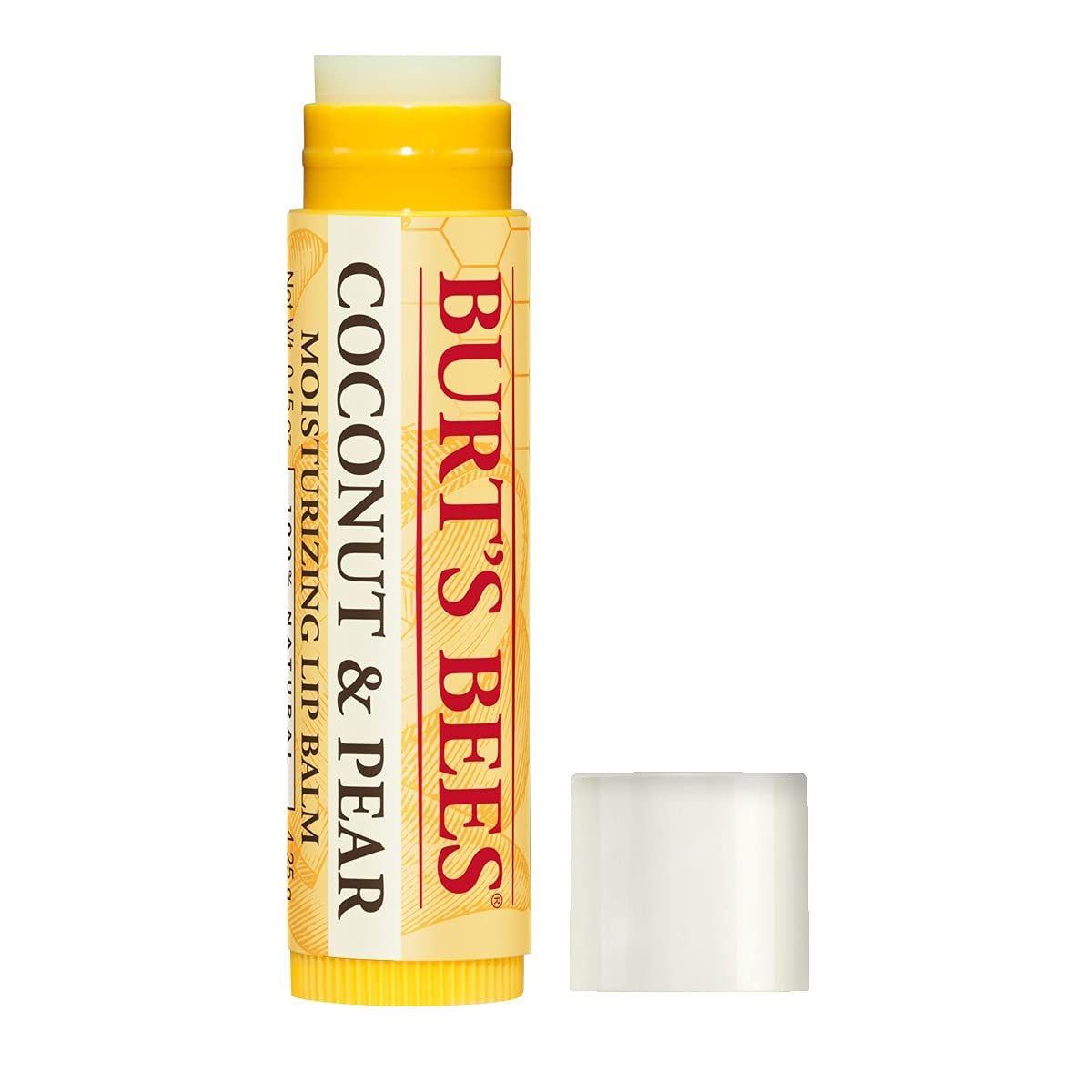 Burt's Bees® 100% Natural Moisturizing Lip Balm, Coconut & Pear - 1 ct