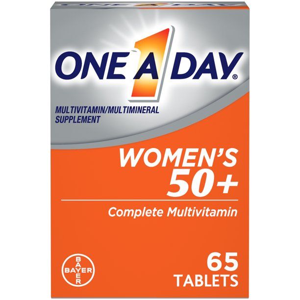 One A Day Women's 50+ Multivitamin Tablets - 65 ct