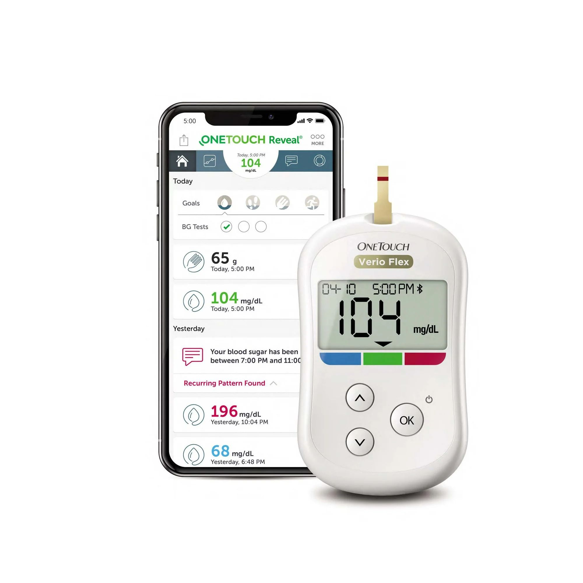 OneTouch Verio Reflect Blood Glucose Monitoring System