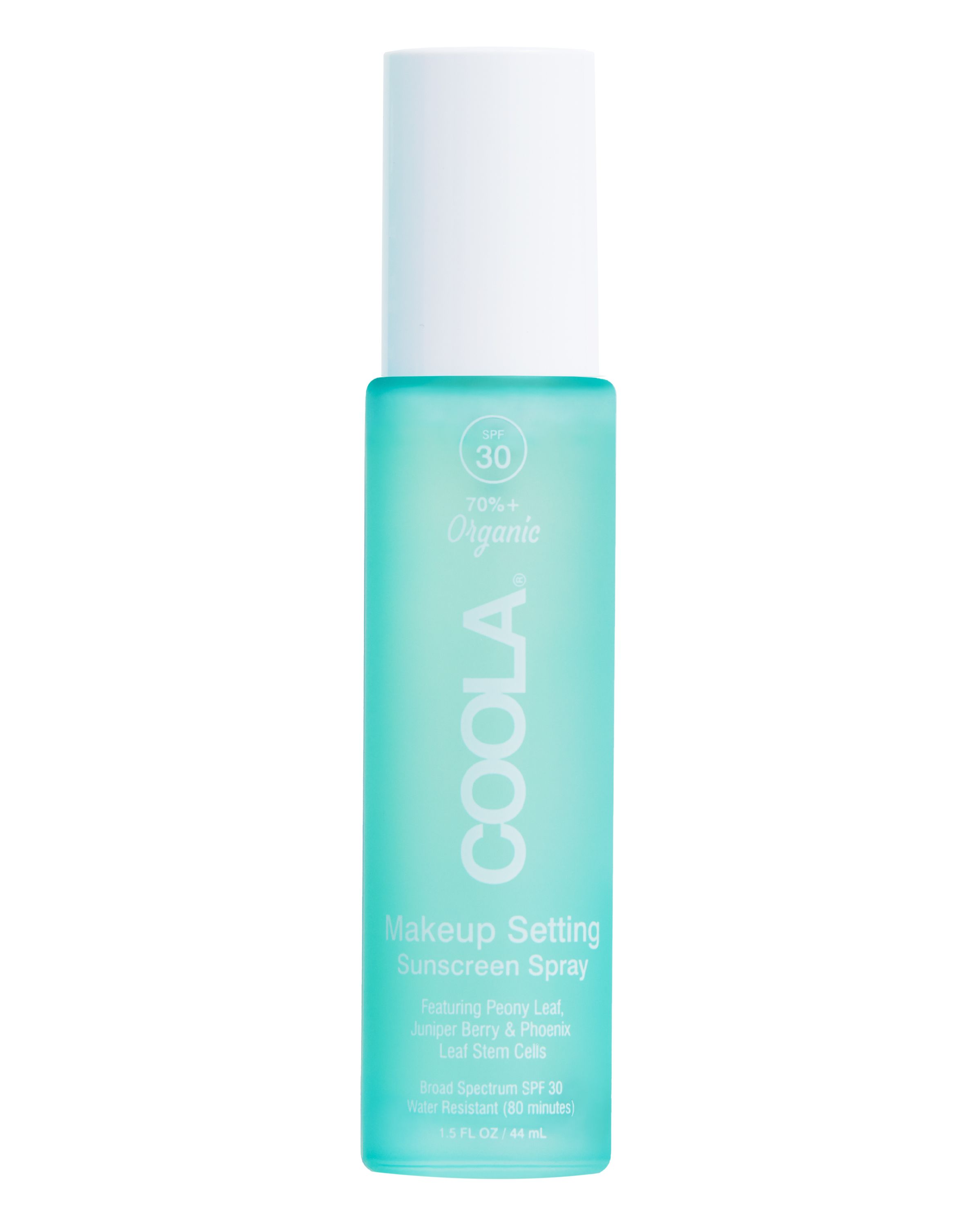 COOLA Classic Makeup Setting Spray Organic Sunscreen With Green Tea & Aloe, SPF 30 - 1.5 fl oz