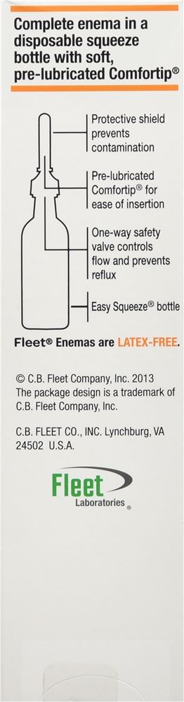 Fleet Mineral Oil Lubricant Laxative Enema - 4.5 fl oz