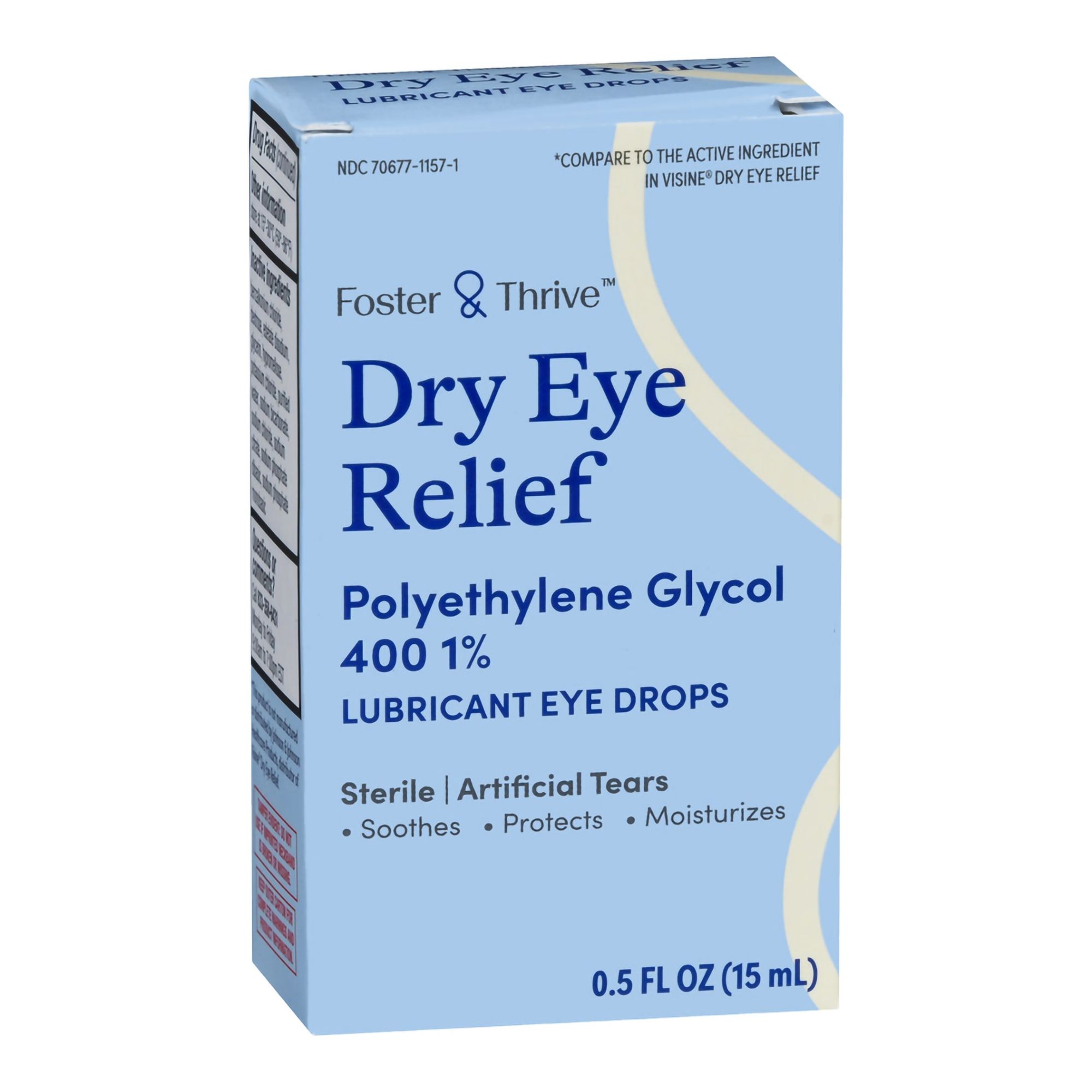 Foster & Thrive Dry Eye Relief Drops - 0.5 fl oz