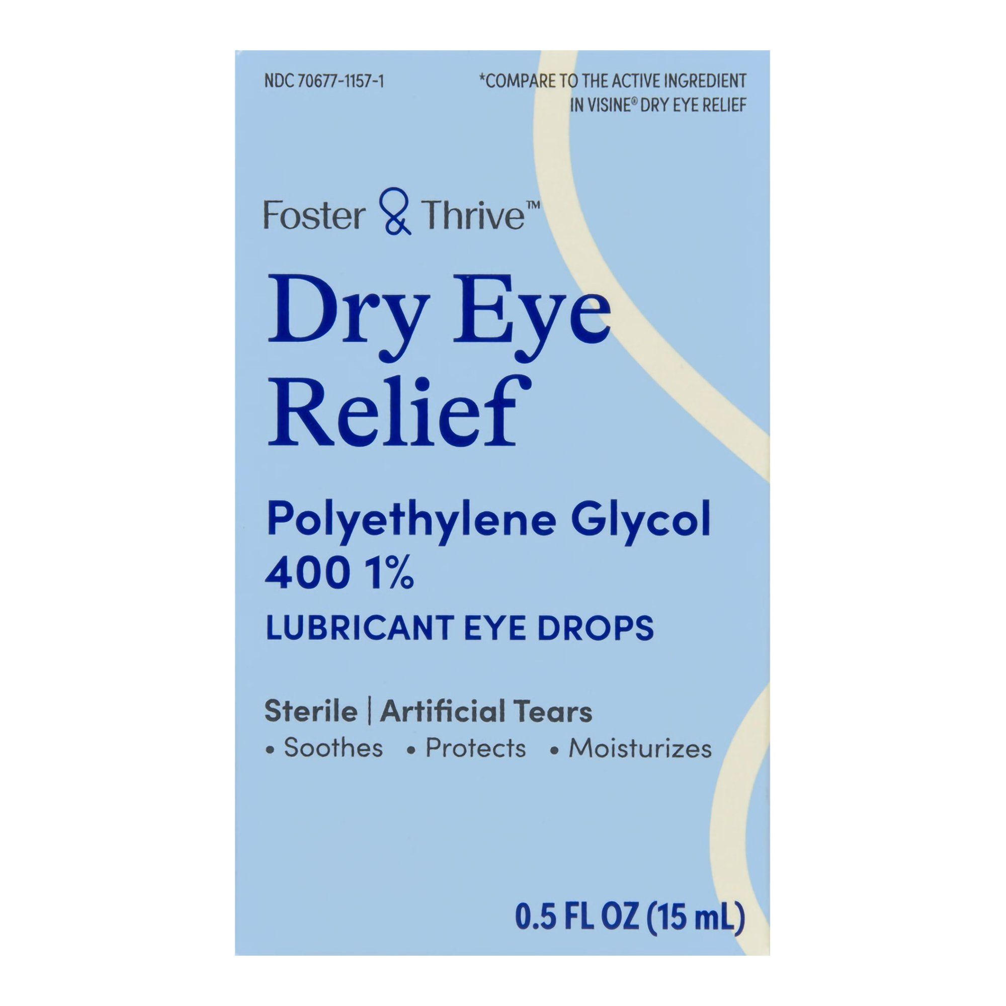 Foster & Thrive Dry Eye Relief Drops - 0.5 fl oz